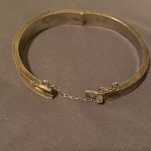 Elegant Silver Bangle Bracelet